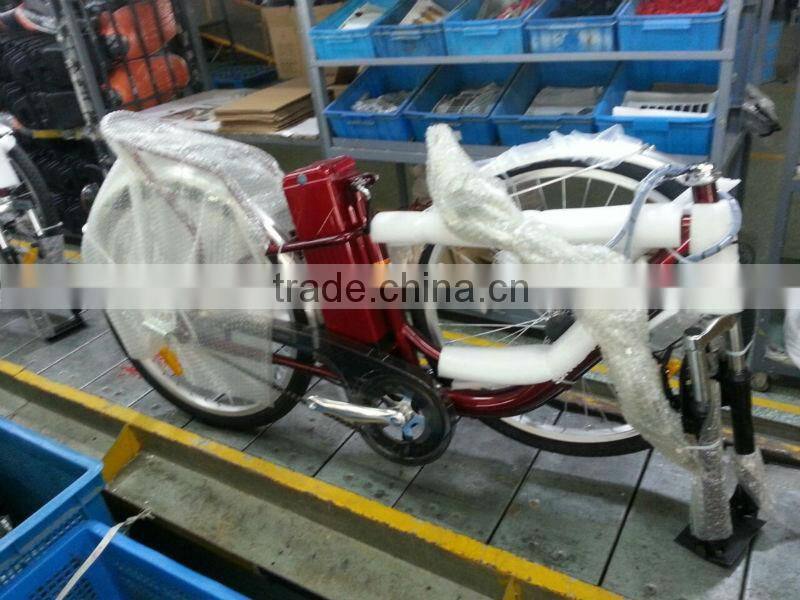 newest fashional 24 inch big electric trike 36V 250W Lithium battery best selling for old people
