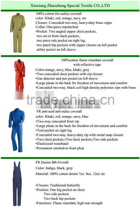 OEM Fire Resistant and Heat Resistant Coverall