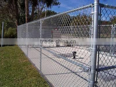 chain link fence for baseball fields