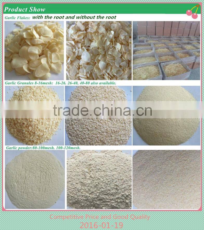 Chinese Dehydrated White Garlic Flakes