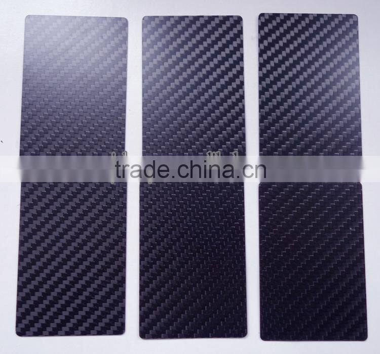 100% real carbon fiber business card factory direct supply