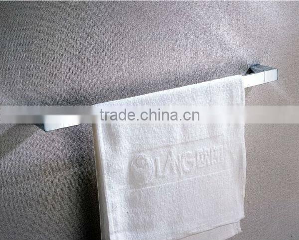 Model OL-2808 Modern square brass single towel bar