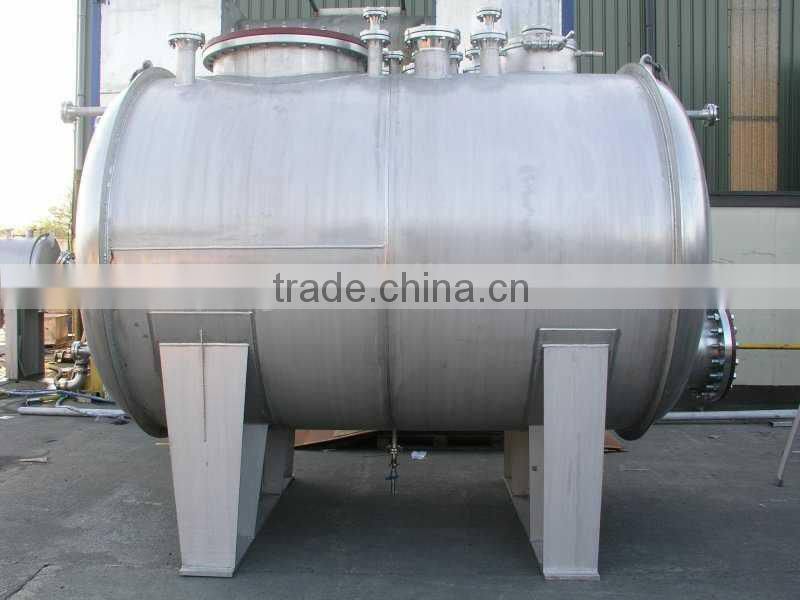 horizontal storage tank