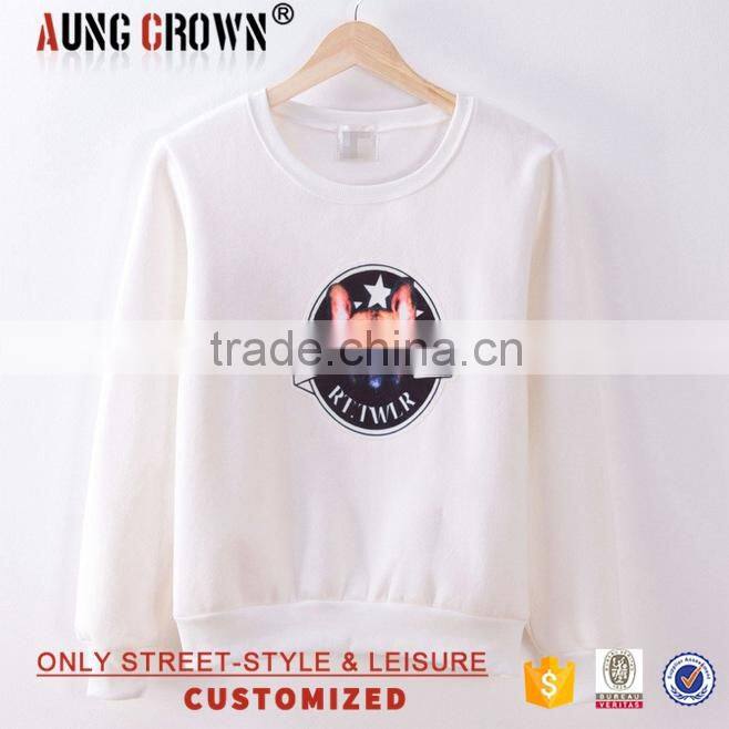 Custom Printed Women Hoodies Pullover Fashion Wholesale OEM Sports Wear