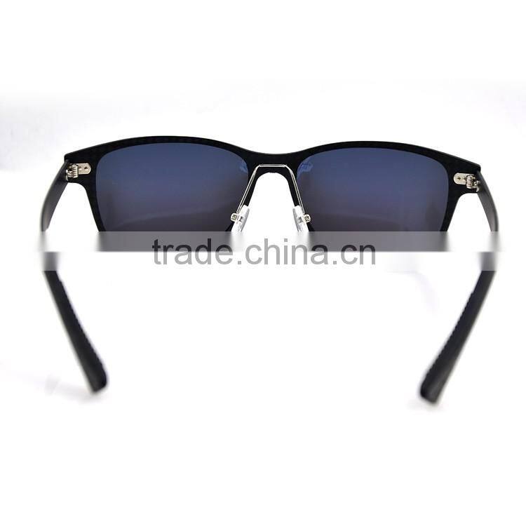 2016 New plastic fashionable sunglasses carbon fiber sunglasses polarized
