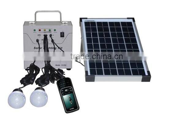 Chinese 40W Portable DC solar Lighting kit for wholesale africa