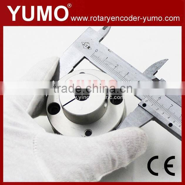 YUMO 10X10 Dia 50mm L 51 Cost-effective Single Disc Rotary Encoder aluminum alloy Couplings