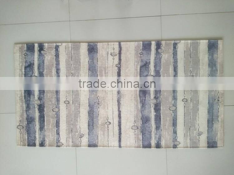 stripe designs jet printing polyester mat