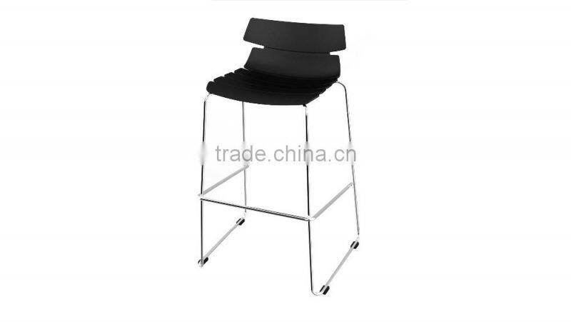 China Wholesale steel legs bar stool high chair