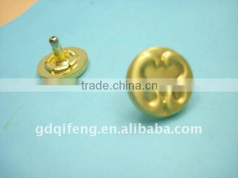 Decoration metal rivet Q-2184 embossed rivet