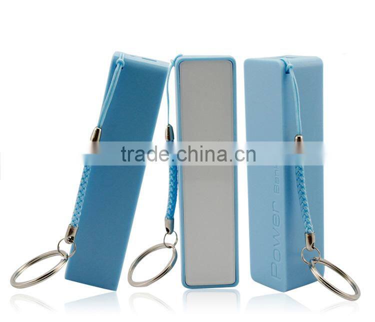 Long time stand by pink perfume 2600mah external portable power bank external battery