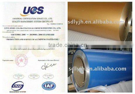 PE prepainted aluminium coil for ACP