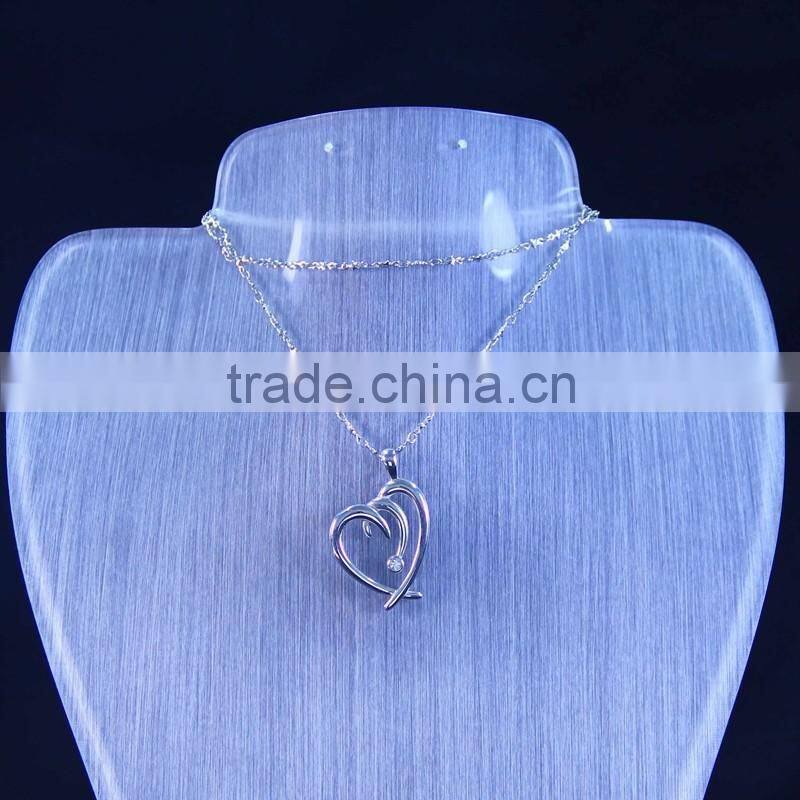 necklace with heart pendants women's pendant necklace