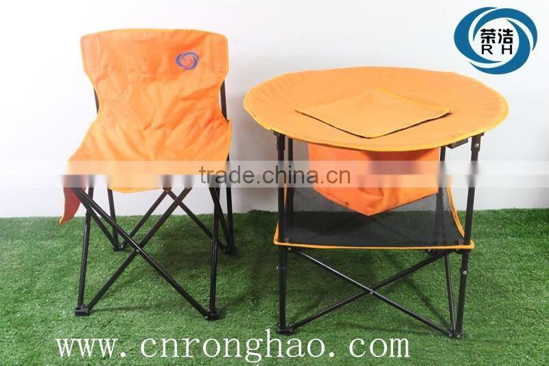 Portable folding Round table outdoor garden furniture