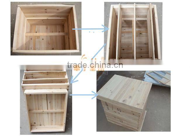 hot sale customizable wooden beehive