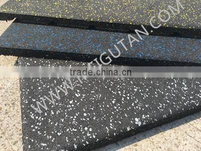 gym rubber tile for interlocking