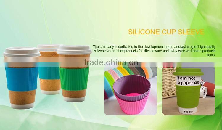 Silicone cup holder,silicone cup sleeve, silicone holder for coffee cup