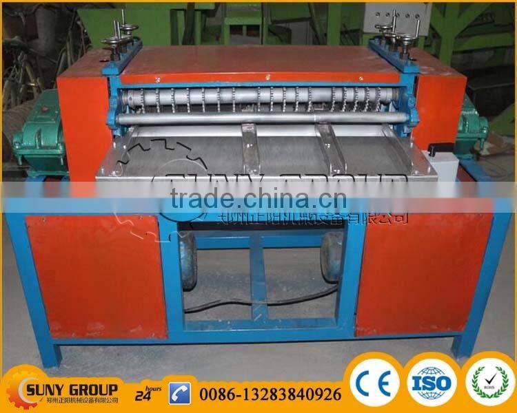 air conditioning radiator copper and aluminum separator radiator recycling machine for sale