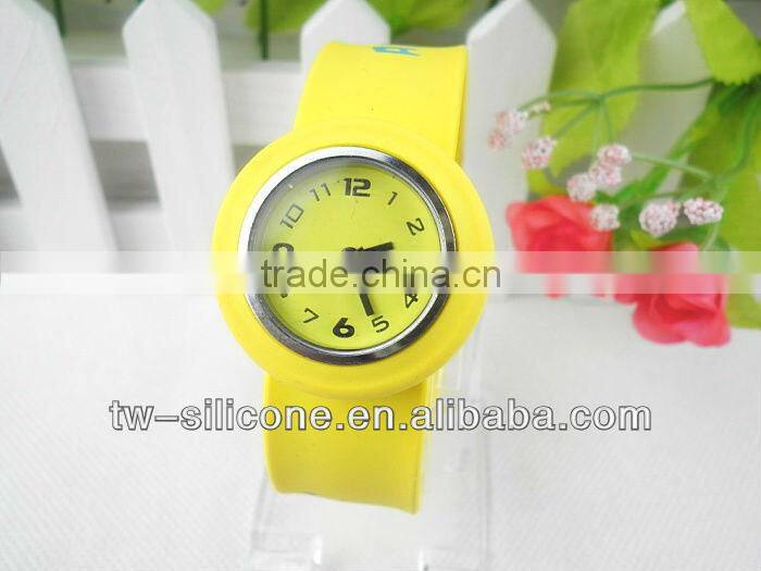 cheap silicon rubber colorful watch