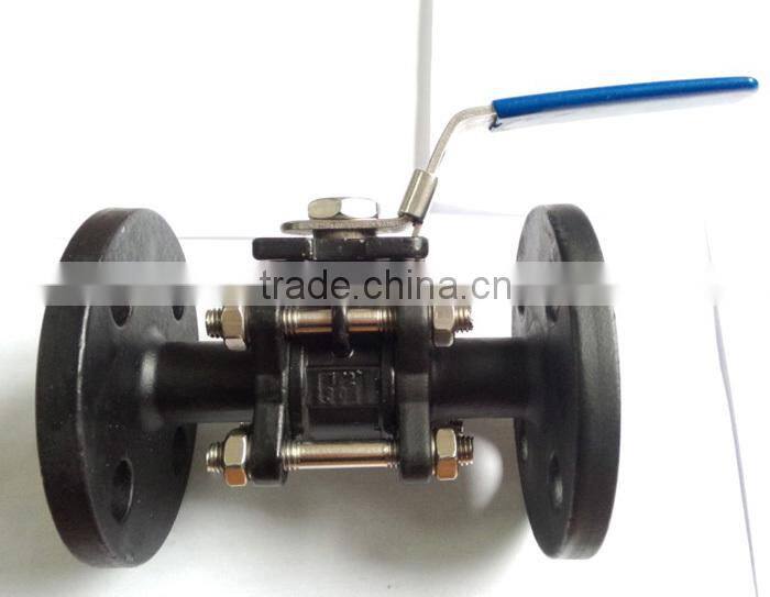 HIGH QUALIY FLANGED 3 PCS BALL VALVES