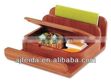 100% Handmade Bamboo Desk Organizer