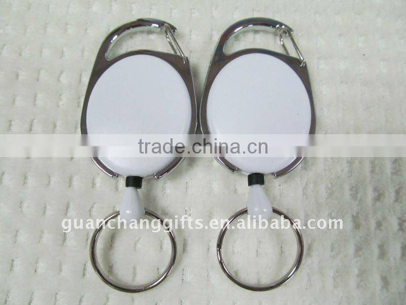 metal yoyo id badge reel