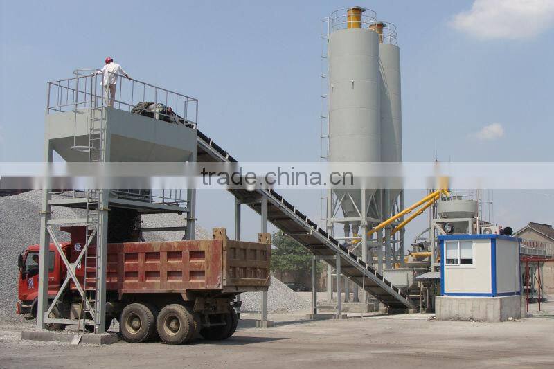 Russia Construction HZS50 Concrete Batching Plant