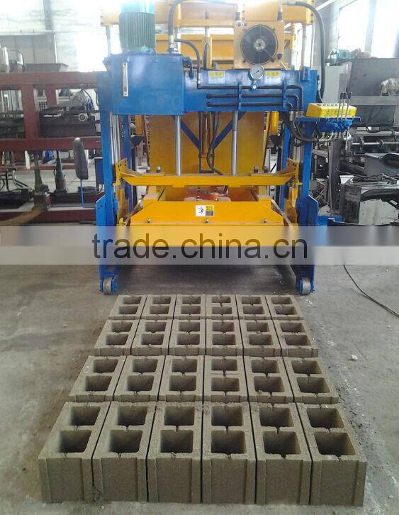 mobile brick making machine in Africa professional moving style brick machine in Guangzhou canton fair brick machine factory