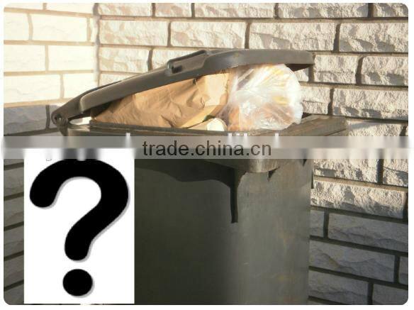 garden tool bag garden rubbish wheelin bin tool with iron wood plastic fabric material