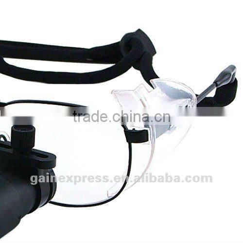 Keplerian Prism Style 6.0x 6x Magnification Binocular Dental Loupes Surgical Medical Dentistry Titanium Frame 420mm