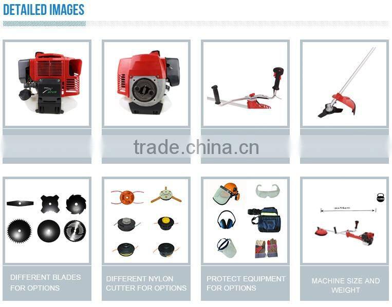 43cc new style brushcutter for gardening use with speicial protector