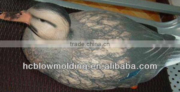 OEM Blow Molding Plastic Duck Decoy Hunting HDPE Foraging Duck