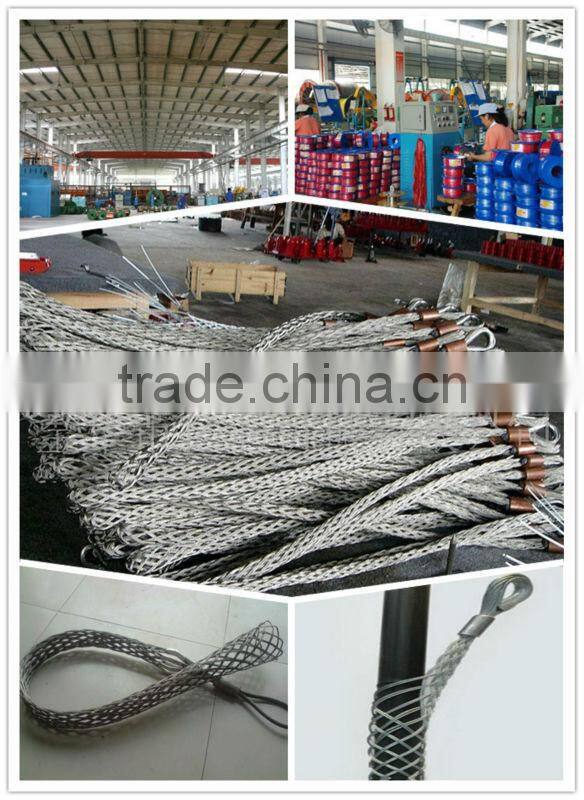 Tubular cable grip sock