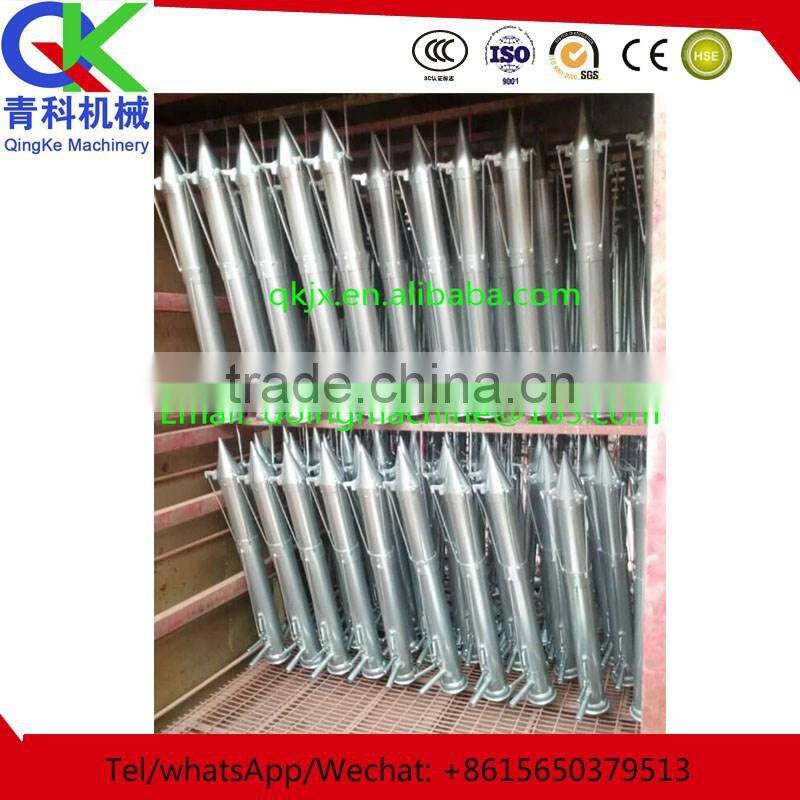 Three open mouth garlic pumpkin seeding machine