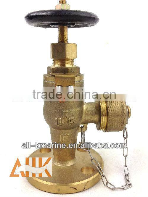 Marine Bronze Hose Valve/Angle Type