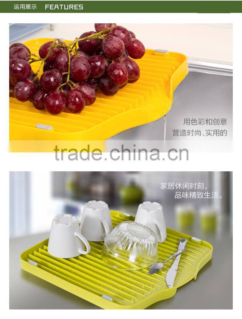 kitchen sink storage board drying rack