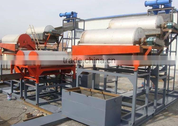 New national standard high efficient wet drum magnetic separating machine