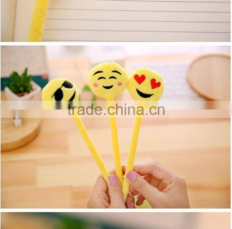 promotional wholesale cheap funny school office stationery mini lint expression roller ball point pen