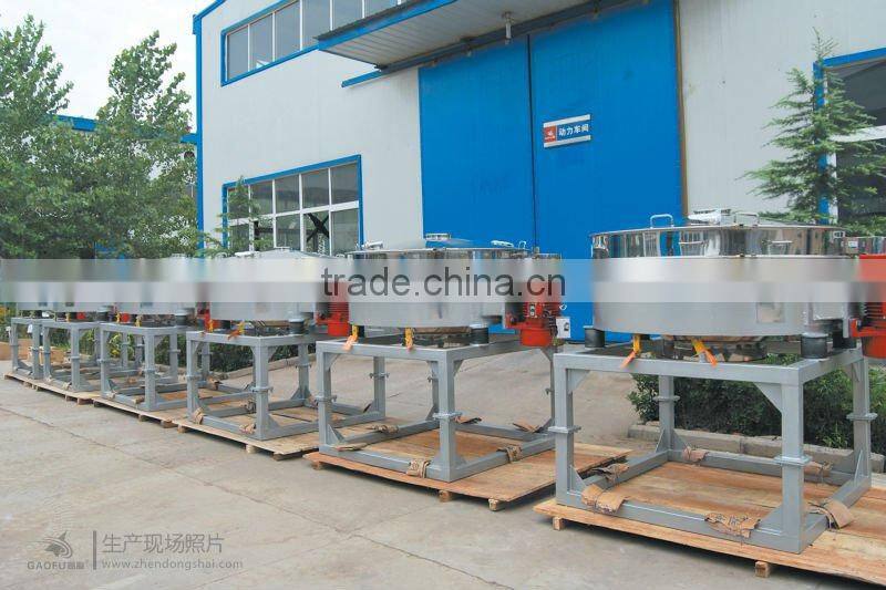 Food grade vibro screen machine for flavors