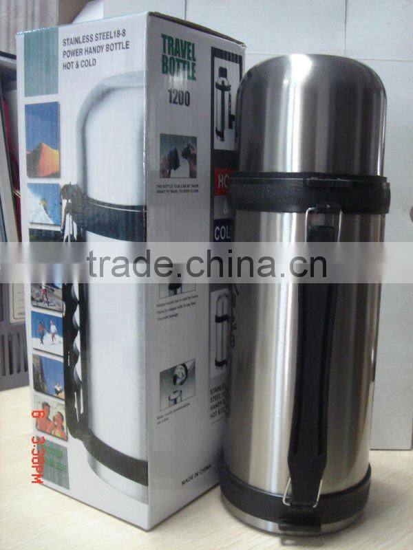 HIGH QUALITY !Eco-friendly stainless steel travel pot travel thermo bottle