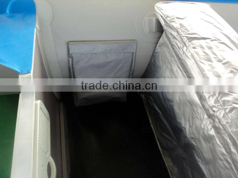 3.3m PVC material high-speed inflatable boats with awning