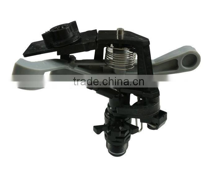 Plastic irrigation rotary sprinkler