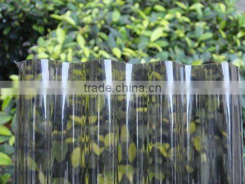 Guangzhou high quality Extrusion PC corrugated sheet,polycarbonate corrugated sheet