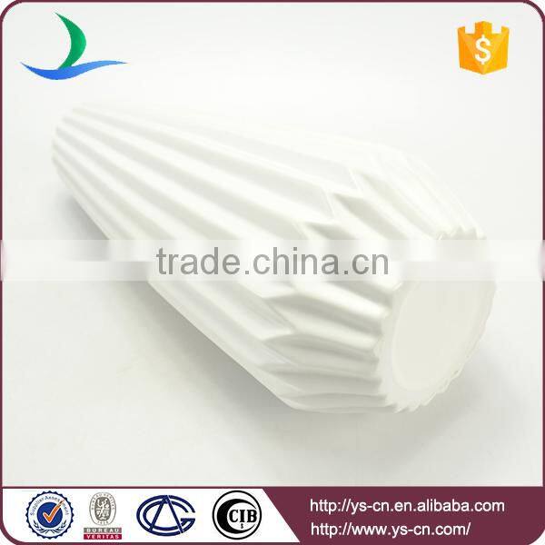 YSv0212 ceramic porcelain white floor vase for decoration