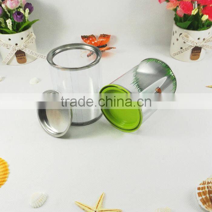 PVC TIN BUCKET WITH METAL HANDLE