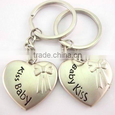 Love metal heart key ring for you