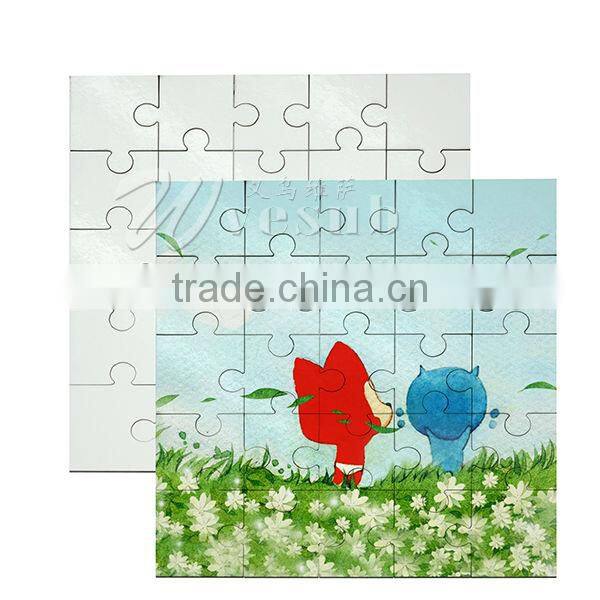 Hardboard sublimation Blank Jigsaw Puzzle