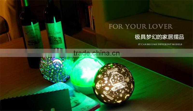 CT-745 Magic Lamp drill Smart Dimming LED Star Light Creative USB Romantic Night Light Projection Nightlight