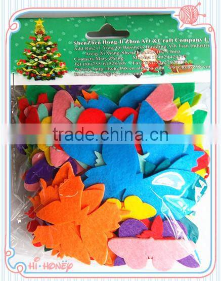 15051911 factory directly selling funny popular design Dome sticker,sticker, kids diy 3D felt sticker for kids