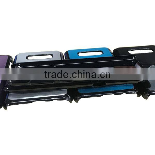 New Arrival High Quality PC Buttom With CD Pattern Aluminum Patch Shell For Samsung S8 & Plus